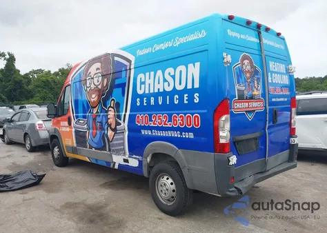 2017 Ram Promaster 2500 High Roof 159 Wb from USA, damaged, VIN 3C6TRVDG3HE519190